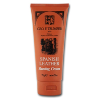 Image of Geo F Trumper Spanish Leather Shaving Cream Tube 75g