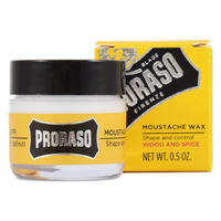 Image of Proraso Wood and Spice Moustache Wax 15ml