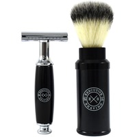 Image of Executive Shaving Safety Razor & Brush Travel Kit