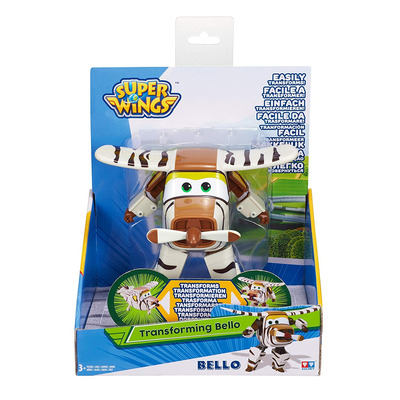Super Wings - Transforming Vehicle, Series 1, Bello , 5 Figure Super Wings - Transforming Vehicle, Series 1, Bello , 5 Figure