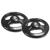 Image of York 2 x 20kg Rubber ISO-Grip Weight Plates
