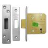 Image of ASEC 5 Lever Deadlock - 64mm PB KD (Boxed)