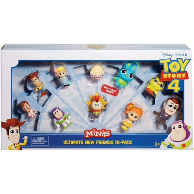 Disney Pixar Toy Story 4 Mini Figures 10-pack Character Collection Disney Pixar Toy Story 4 Mini Figures 10-pack Character Collection
