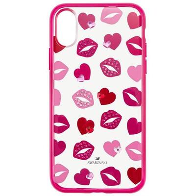 Swarovski Lovely Smartphone Case With Integrated Bumper, Iphone® X/xs, Pink, 5453728