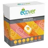 Image of Ecover All in One Dishwasher Tablets - 22 Tablets