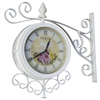 Image of Garden Cream Vintage 37cm Double Sided Wall Clock