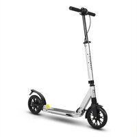 Image of Mashed Up PREMIUM City Commuter 200mm Silver Adjustable Folding Kick Scooter