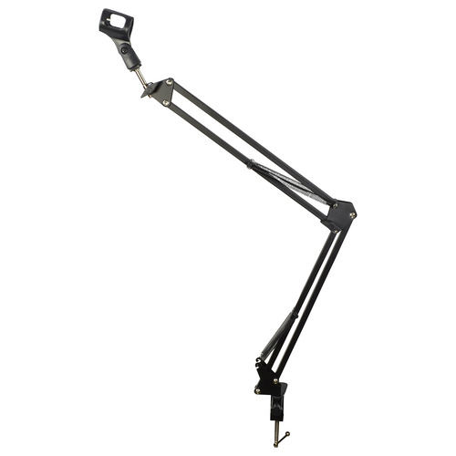 Studio Mic Adjustable Stand With Fully Adjustable Arm & Clamp