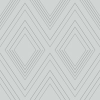 Image of Alea Geometric Wallpaper Grey / Silver Muriva 703040