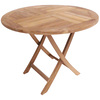 Image of 2-4 Seater Round Teak Table