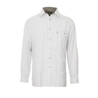 Image of Champion Men&#8217;s Long Sleeved Cotton Wine Check Shirt - M (42")