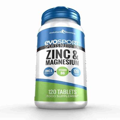EvoSport Zinc & Magnesium ZMA - 120 Tablets