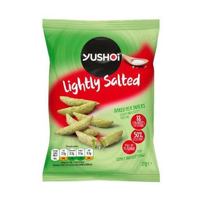 Yushoi - Lightly Salted Baked Pea Snacks (21g)