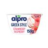 Image of Alpro - Greek Style Strawberry-Raspberry Yoghurt Alternative (150g)