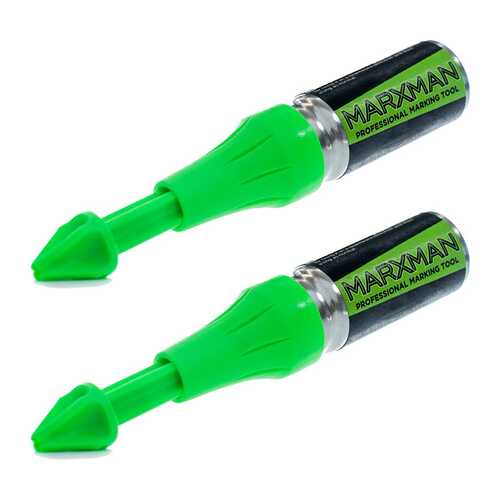 Twin pack Chalk Non-Permanent DIY Marking Tool Pen