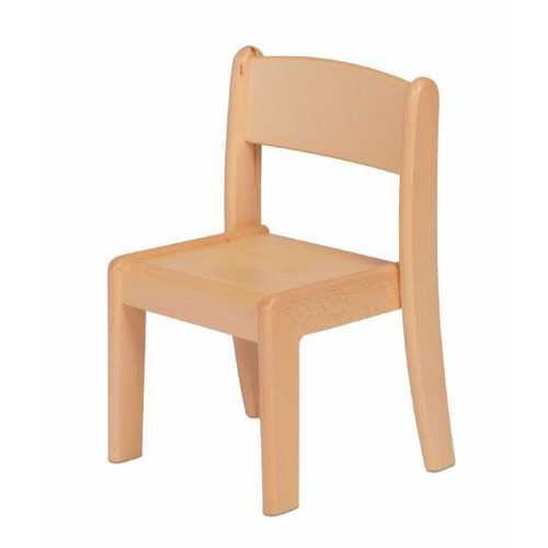 Beech Stacking Chairs, Pack of 4