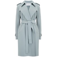 Soft Trench Coat - Powder Blue