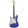Left Handed Electric Guitar Metal Blue from Instruments4music