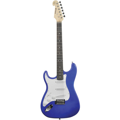 Image of Chord Left Handed Electric Guitar Metal Blue