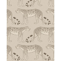 Image of Leopard Walk by Cole & Son - Stone - Wallpaper - 109/2012