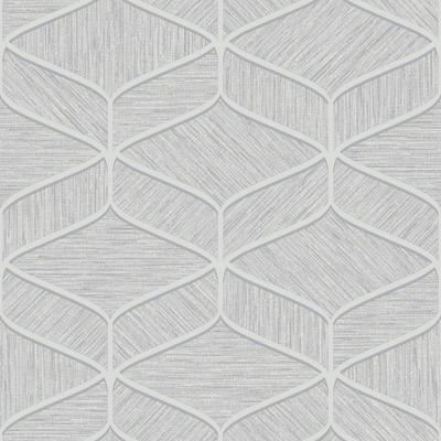Luciano Geo Texture Wallpaper Silver Belgravia 3851