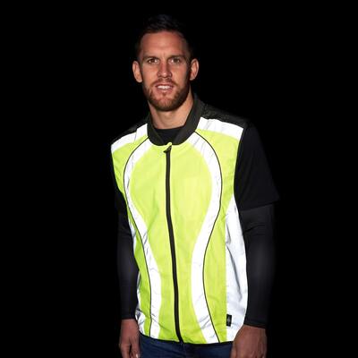 BTR High Visibility & Reflective Cycling, Running, Riding Gilet. Seconds