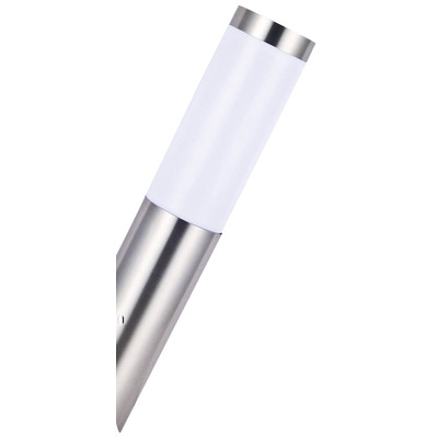 External Stainless Steel Angled Wall Light E27 240V Lamp