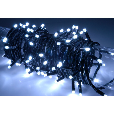 Connectable Heavy Duty String Light with Controller - White 18m
