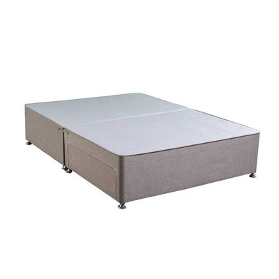 Supreme Divan Base - King - Stone - 2 Drawers