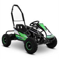 Image of FunBikes Funkart Pro 1000w Green Kids Electric Go Kart