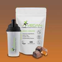 Image of Vegan Mass Gainer Shake Supporting Growth And Muscle Mass Maintenance, Raspberry / 2kg