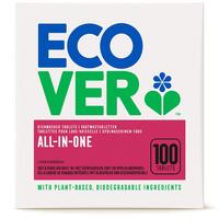 Image of Ecover (Uk) Dishwasher Tablets AIO XL (100tabs)