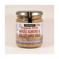 Image of Carley's - Organic Raw Almond & Chia Super Spread 250g