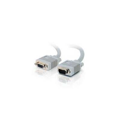 C2G 0.5m Monitor HD15 M/F cable