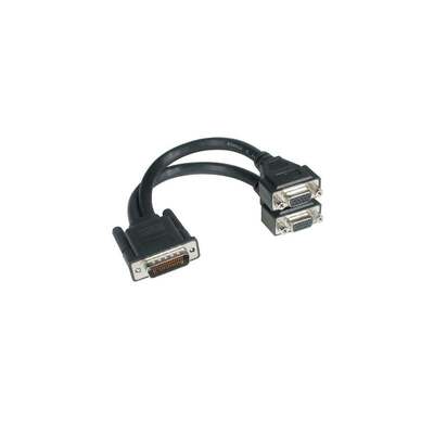C2G LFH-59 Male to 2 VGA Female Cable