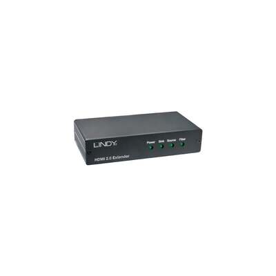 Lindy 38204 AV transmitter & receiver Black AV extender
