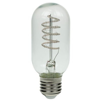 Spiral LED Filament Lamp 4W E27 - Blue