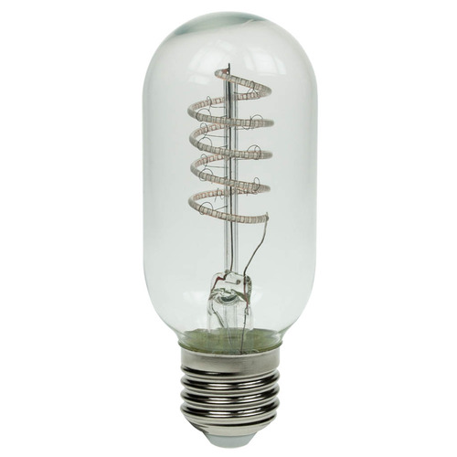 Spiral LED Filament Lamp 4W E27 - Blue