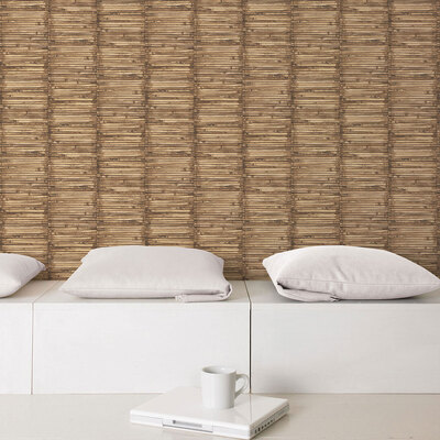 Global Fusion Bamboo Wallpaper Beige Galerie G56386