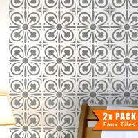 Image of York Faux-Tile Stencil - 23.5" (595mm) Single
