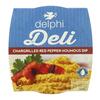 Image of Delphi Foods - Chargrill Red Pepper Houmous Dip (Hummus) (170g)