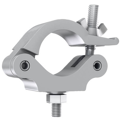 Half Coupler Lighting Clamp 48-51mm 500Kg SWL - Silver