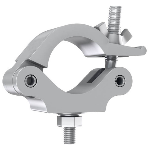 Half Coupler Lighting Clamp 48-51mm 500Kg SWL - Silver