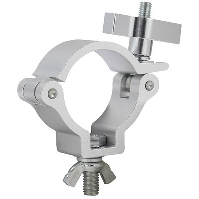Lighting Clamp Half Coupler 48-51mm 50Kg SWL - Silver