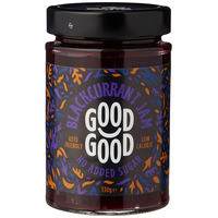Image of Good Good Stevia Blackcurrant Jam 330g