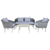 Image of Mixed Material Madrid Lounge Set FSC&#174; Certified