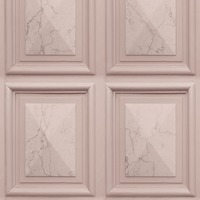 Image of Marble Wood Panel Effect Wallpaper Blush Pink World of Wallpaper AG500-35