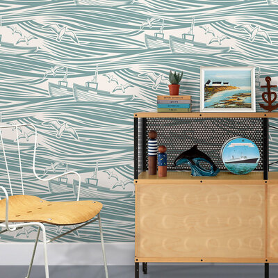 Whitby Wallpaper High Tide Mini Moderns AZDPT016HT