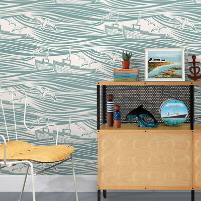 Whitby Wallpaper High Tide Mini Moderns AZDPT016HT
