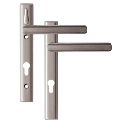 LOXTA Stealth Double Locking Lever Handle (Euro External) - 211mm 92PZ - Polished Gold